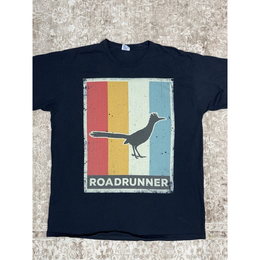 Roadrunner Lover Vintage 1998 Retro Mens Graphic T-Shirt XL Grunge